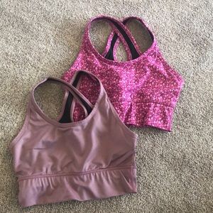 PaleOMG x Four Athletics longline sports bras